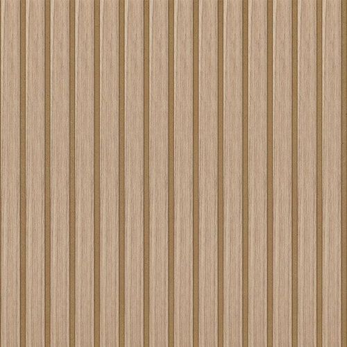 Natural Oak slat panel finish