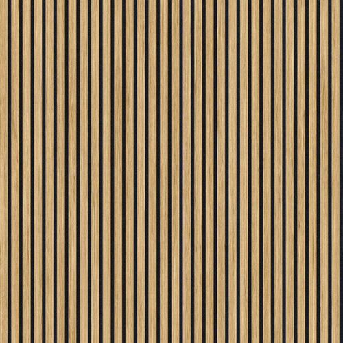 White Oak slat panel finish